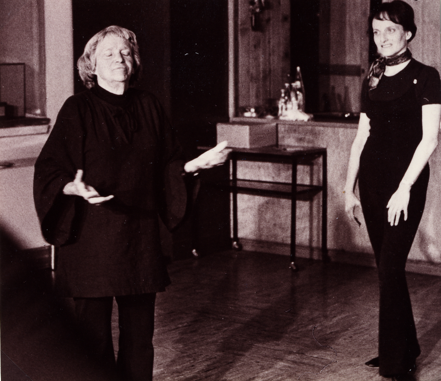 Trudi Schoop und Suzanne Naville in der Lenk